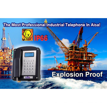 Atex Proof Expolish-Proof Phone for Mine Oil Gas